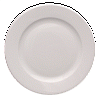 Тарелка мелкая «Кашуб-хел»; фарфор; D=19,H=2см; белый Lubiana 230