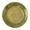 Тарелка мелкая «Феннель»; фарфор; D=20.3см; зелен.,бежев. Steelite 1541 A212