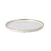 Тарелка мелкая CHEFS Walled с прямым бортом Stonecast d275мм h20мм Barley White Churchill SWHSWP281