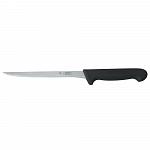 Нож PRO-Line филейный 200 мм, черная пластиковая ручка, P.L. Proff Cuisine KB-3808-200-BK201-RE