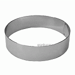 Кольцо кондитерское; сталь нерж.; D=220,H=60мм; металлич. MATFER 371806