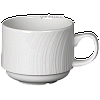 Чашка кофейная «Спайро»; фарфор; 170мл; D=6.5,H=4,L=10см; белый Steelite 9032 C992