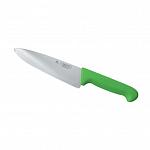 Шеф-нож PRO-Line 250 мм, зеленая пластиковая ручка, P.L. Proff Cuisine KB-3801-250-GR201-RE-PL