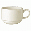 Чашка кофейная «Айвори»; фарфор; 100мл; D=6.5,H=5,L=8.5см; слон.кость Steelite 1500 A234