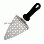 Лопатка кухонная перфор.; сталь нерж.; L=31,B=12см; металлич.,черный Paderno 18301-01