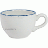 Чашка кофейная «Блю дэппл»; фарфор; 85мл; D=6.5,H=5,L=8.5см; белый,синий Steelite 1710 0190