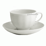 Пара кофейная «Гранат»; фарфор; 130мл; D=75,H=60,L=110мм; белый Дулёво С56