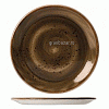 Тарелка мелкая «Крафт»; фарфор; D=28см; коричнев. Steelite 1132 0544