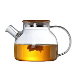 Чайник с ситом 1000 мл, термостойкое стекло P.L. Proff Cuisine HENANA XINGZHIHE