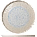 Тарелка; керамика; D=220 мм; белый, голуб. Cosy&Trendy 5285262