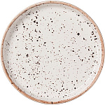 Тарелка «Пунто Бьянка» фарфор 200 мл D=175, H=30 мм белый, черный Борисовская Керамика ФРФ88810851