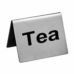 Табличка "Tea" 50х40 мм, сталь, P.L. Proff Cuisine TS-TE