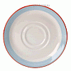 Блюдце «Рио Блю»; фарфор; D=16.5см; белый,синий Steelite 1531 0225