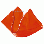 Подсвечник «Флауэ» оранж.-красный; стекло; D=5,H=8.5,L=10.5,B=10.5см; оранжев. BDK-GLASS 610904