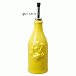 Бутылка д/уксуса «Прованс»; фарфор; 250мл; D=65,H=230мм; желт. REVOL 644870