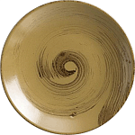 Тарелка «Анфора Алма» коричнево-оливковый; керамика; D=23см Steelite A315P094A