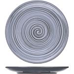 Тарелка мелкая «Пинки»; керамика; D=22,H=2см; серый Борисовская Керамика ПИН00011202