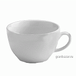Чашка чайная «Алберго»; фарфор; 320мл; D=11,H=13.5,B=6.5см; белый Tognana AL01727