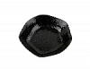 Салатник волнообразный BLACK MOSS фарфор, d 220 мм, h 50 мм, черный Porland 366422 BLACK MOSS