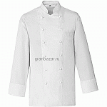 Куртка поварская,р.56 б/пуклей; полиэстер,хлопок; белый Greiff 242.2900.090/56