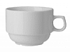 Чашка чайная «Прага»; фарфор; 250мл; D=8.5,H=6,L=11см; белый G.Benedikt PRA0225