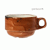 Чашка кофейная «Крафт»; фарфор; 100мл; D=6.5,H=5,L=8.5см; терракот Steelite 1133 0234