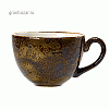 Чашка чайная «Крафт»; фарфор; 340мл; D=10,H=7,L=13см; коричнев. Steelite 1132 0152
