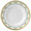 Тарелка мелкая «Титаник»; фарфор; D=21.7см; белый,зелен. Royal Crown Derby 8110BC104