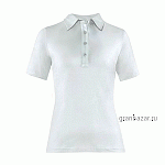 Рубашка поло женская,размер XS; хлопок,эластан; белый Greiff 6681.1405.090/XS