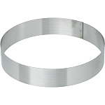 Форма кондитерская «Кольцо» сталь нерж. D=230, H=45 мм HOLD