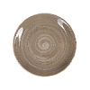Тарелка мелкая 200 мм серо-коричневая Corone Natura