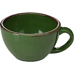Чашка чайная «Пунто Верде» фарфор 300 мл D=110, H=70 мм зелен., коричнев. Борисовская Керамика ФРФ88813152