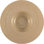 Тарелка для пасты «Скалистос» керамика 300 мл D=270, H=40 мм бежев. Le CoQ LSKA034BG006270