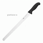 Нож д/хлеба; сталь,пластик; L=49/36,B=3см; черный Paderno 18028-36
