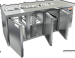 Стол холодильный для салатов  Hicold SL2T-111GN (1/6)