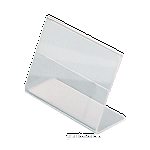 Ценникодержатель; пластик; H=6,L=8,B=3см; прозр. TABL 