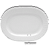 Блюдо овальное «Нестор»; фарфор; H=2.5,L=32,B=23см; белый Lubiana 1860