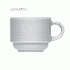 Чашка кофейная «Карат»; фарфор; 90мл; D=6,H=5,L=8см; белый Bauscher 25 5209