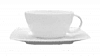 Чашка чайная «Виктория»; фарфор; 280мл; D=10.8,H=5.5,L=12см; белый Lubiana 2703