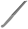 Нож д/фруктов «X-15»; сталь нерж.; L=162/80,B=5мм; металлич. Eternum 1860-40