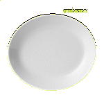 Блюдо овальное «Тэйст вайт»; фарфор; H=36,L=300,B=260мм; белый Steelite 1107 0572