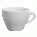 Чашка чайная «Торино»; фарфор; 200мл; H=8.5,L=28,B=37.5см; белый ANCAP 27443