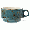 Чашка кофейная «Крафт»; фарфор; 100мл; D=6.5,H=5,L=8.5см; синий Steelite 1130 0234