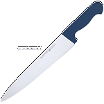 Нож поварской; сталь; L=39.5/26.5,B=4.5см; синий,металлич. Felix 101226BL