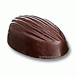 Форма д/шоколада «Орех» (50шт); поликарбонат; H=10,L=31,B=20см MATFER 380110