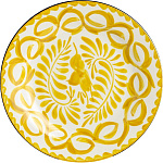 Тарелка «Пуэбла ЭсДюн» мелкая керамика D=230 мм белый, желт. Steelite A123P102A