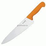 Нож поварской «Шеф»; металл,пластик; L=20см; желт.,металлич. MATFER 182512