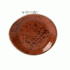 Тарелка пирожковая «Крафт»; фарфор; D=15.5,H=2см; терракот Steelite 1133 0522