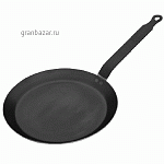 Сковорода; голуб.сталь; D=220,H=25,L=415мм; серый Buyer 5303,22