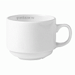 Чашка чайная «Флоренция»; фарфор; 225мл; D=77,H=65,B=105мм; белый,желт. Steelite 9033 C331